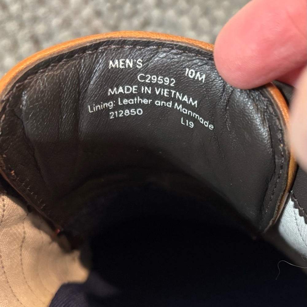 Cole Haan Grand Series Pinch Maine Classics Brown Leather Shoes - Picture 8 of 8